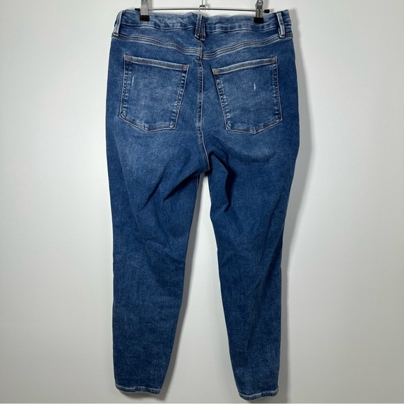 Good American Women’s Distressed Bootcut Jeans Size 14-18 - Picture 2 of 7